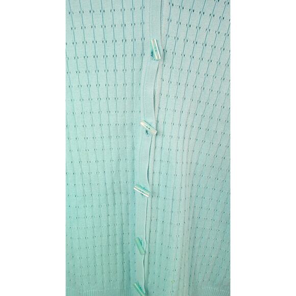 Madison & Max Button down Hooded Knit Cardigan Women's XL 3/4 Sleeve - Picture 3 of 6